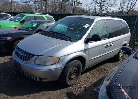 2001 Chrysler Town & Country Lx from USA, damaged, VIN 2C4GP44311R389468